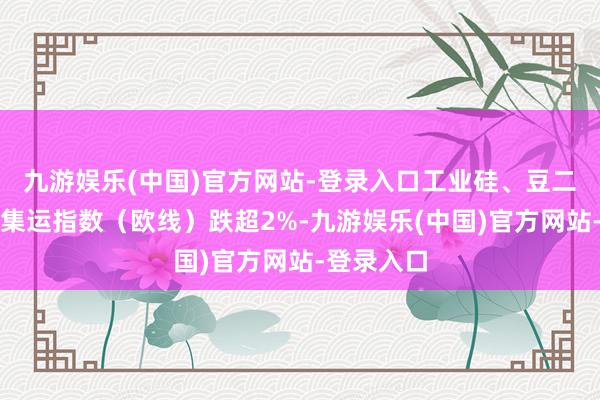 九游娱乐(中国)官方网站-登录入口工业硅、豆二、纯碱、集运指数（欧线）跌超2%-九游娱乐(中国)官方网站-登录入口